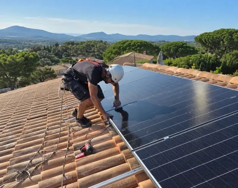 Installateur panneaux solaires Izeaux — pose photovoltaïque sur toiture